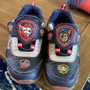 Paw patrol light up shoes
